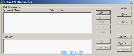 至此文件也已分析完及做了相應的優(yōu)化和調整，接著可以按Alt+F、C打開CAM輸出窗口。