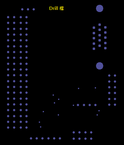 產(chǎn)生Drill File及 Map File 的Gerber 檔案，此會產(chǎn)生描述此PCB所用到的鉆孔的孔徑尺寸及鉆孔的座標資訊。