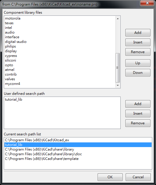 上下兩個視窗都Add 你的library ，在library browser 就可以找到你的library